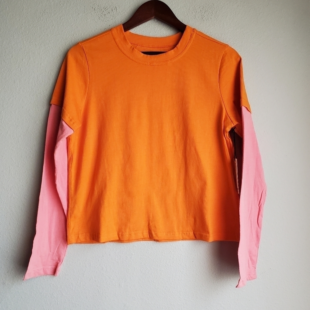 Splits59 Brighton Colorblock Tee size S NWT